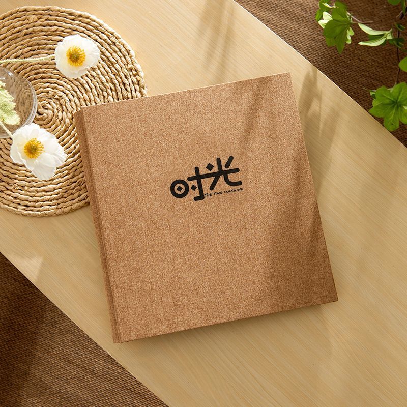 可放插页式相册本1000张家庭大容量影集纪念册过塑5寸6寸棉麻