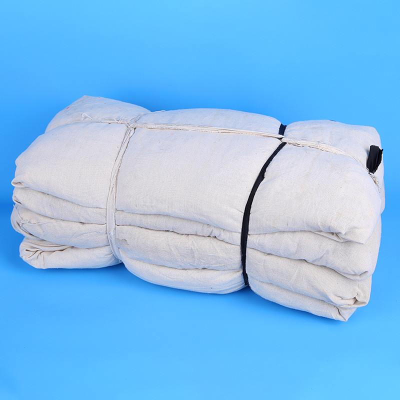 工业抹布白色针织大块布头全新吸油吸水不掉毛无尘碎布