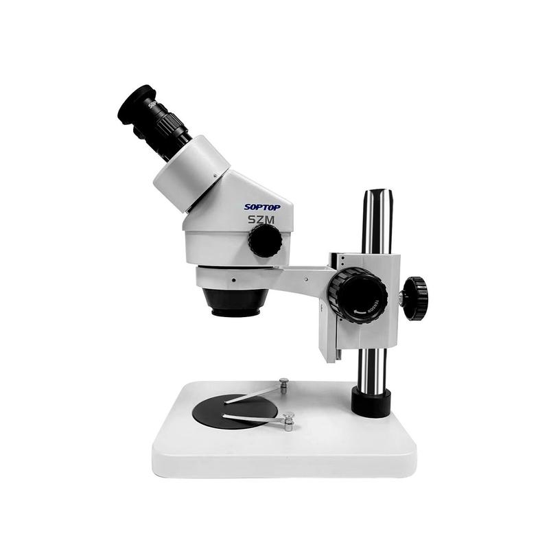热销soptop 舜宇显微镜szm7045变体视连续双目倍7-45倍手机维修检