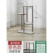 花架子底座落地式 置物架轻奢摆件创意花台实木室内客厅阳台植物架