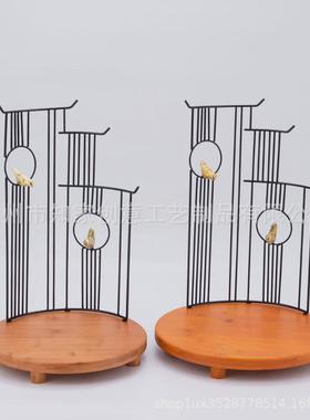 热销酒店中式醉江南意境餐具高级创意餐厅主题展示私房菜个性金属