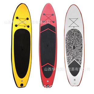 全新款水上娱乐运动充气式冲浪板帆板3米划桨单人水上漂流船