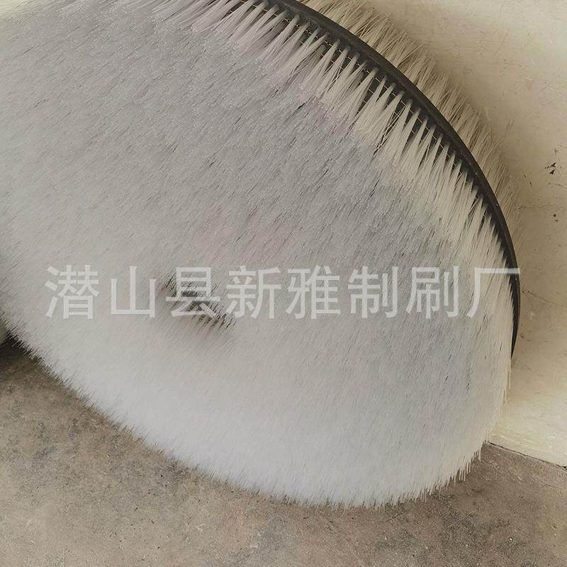 丁晴手套流水线脱模圆盘毛刷尼龙丝圆盘刷毛刷洗模毛刷