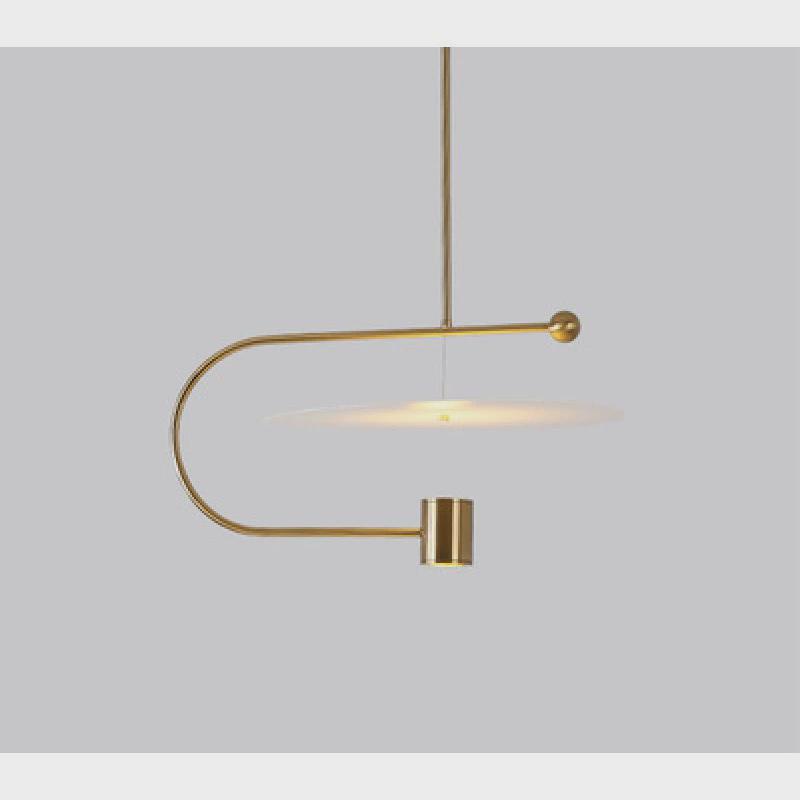 北欧极简设计师艺术餐厅酒吧台个性简约办公室前台样板间装饰吊灯