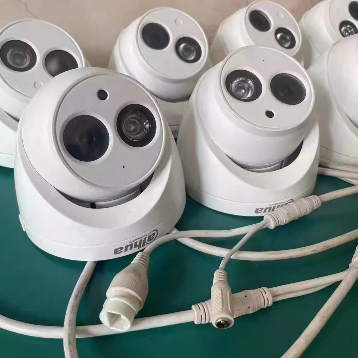 H.265二手大华网络半球监控摄像机100万POE高清200万红外网络H264