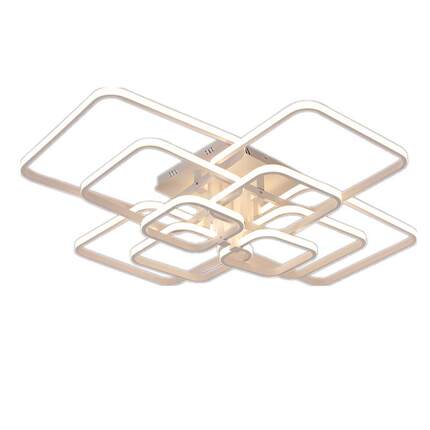 北欧led吸顶灯餐厅灯大气客厅灯后现代大厅卧室方格灯饰灯具