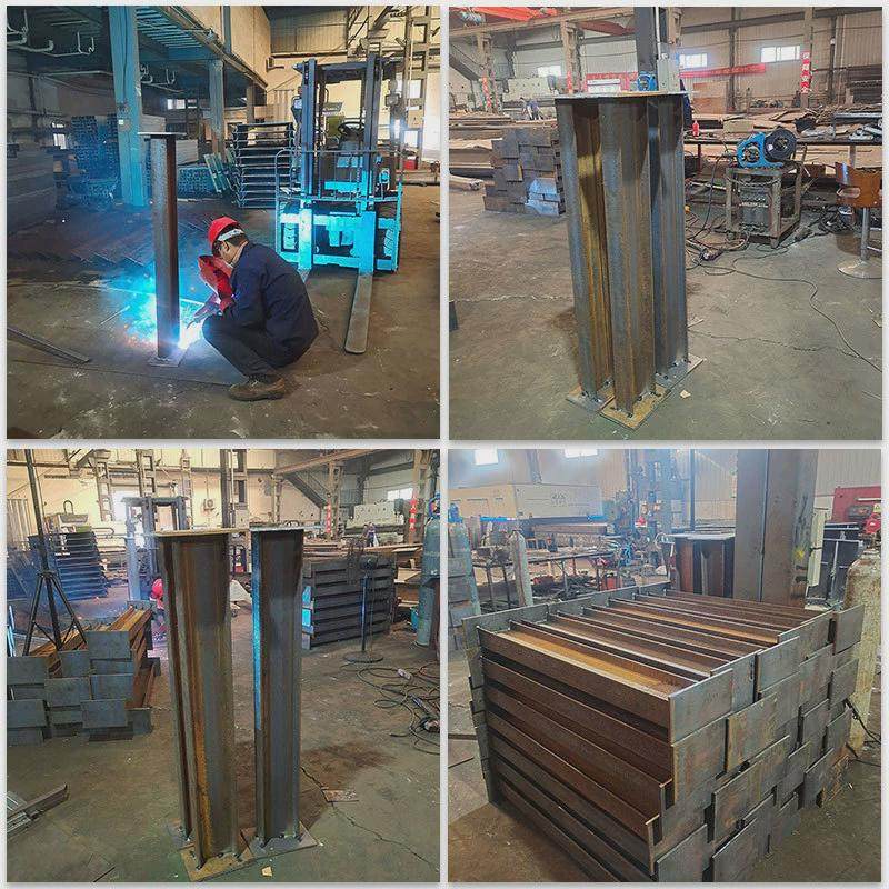 定制钣金件焊接异型钢板铁板角码钢结构连接件冲孔焊接加工