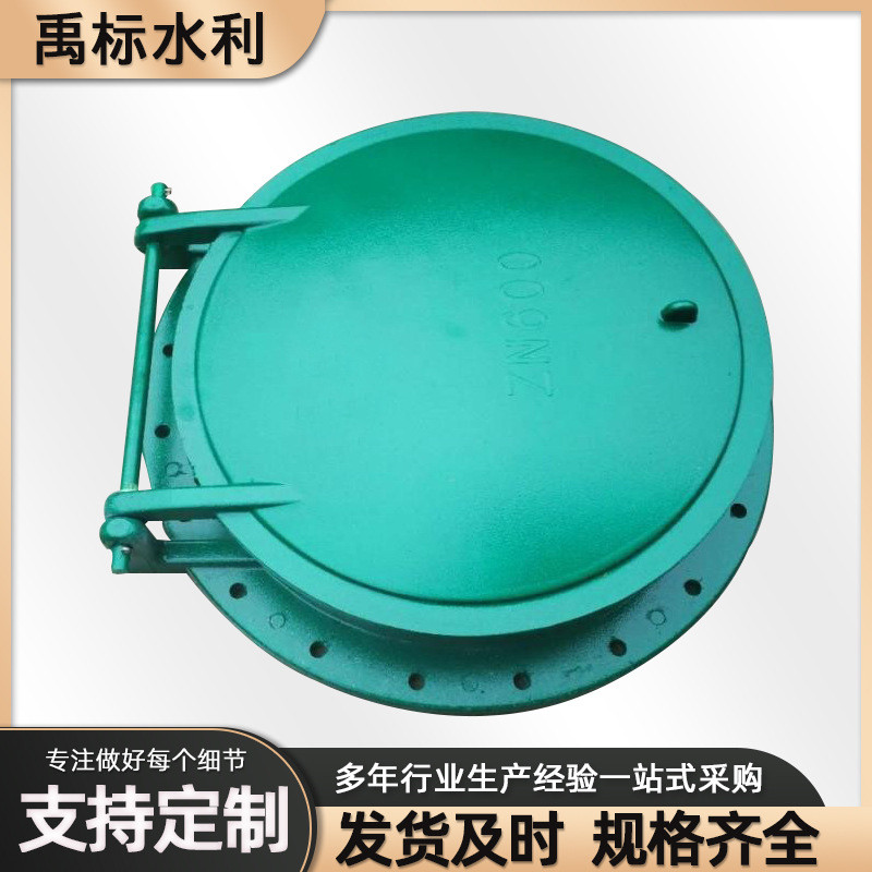 圆倒灌侧翻式设备市政管道止回阀污水处理防拍门浮箱式玻璃钢拍门