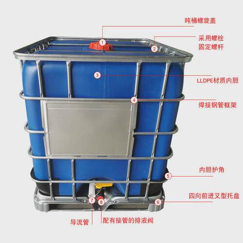 热销现货化工吨桶1000l塑料吨桶蓄生产蓄水桶储水桶水桶方桶加工