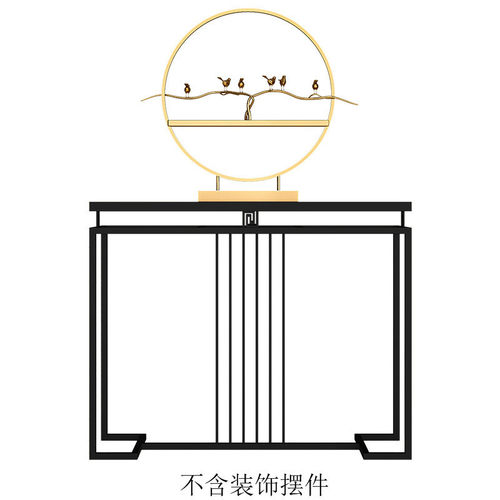 北欧轻奢玄关台现代简约装饰桌景过道条案别墅门厅走廊端客厅台柜