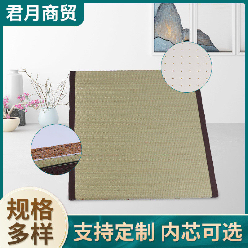 厂家供应蔺草席榻榻米垫茶室日式榻榻米床垫塌塌米椰棕地垫榻榻米