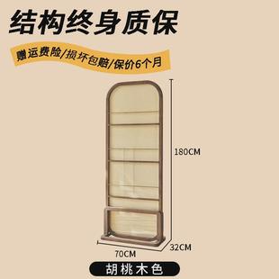 玄关屏风帘移动现实木屏风隔断玄关 座屏折屏客厅办公室隔断新中式