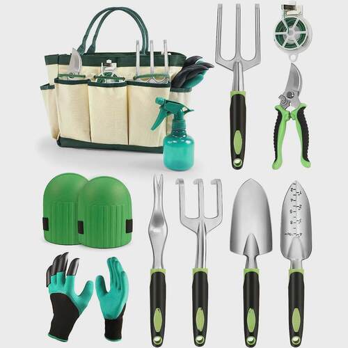 花园工具十件套多功能园林工具创意铝合金剪枝园艺工具套装