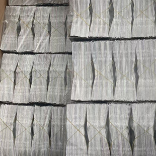 15烧纸叠好纸精装 银宝半成品殡葬用品一箱30包机一箱3万2千