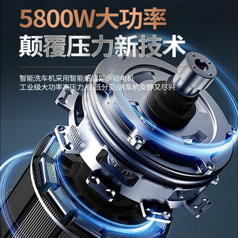 热销巨龙黑猫超高压洗车机清洗机220v家用大功率全自动可调压力洗