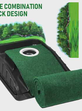 新品厂家洞3d箭头款跨境现货便携式高尔夫果岭室内外推杆练习器单