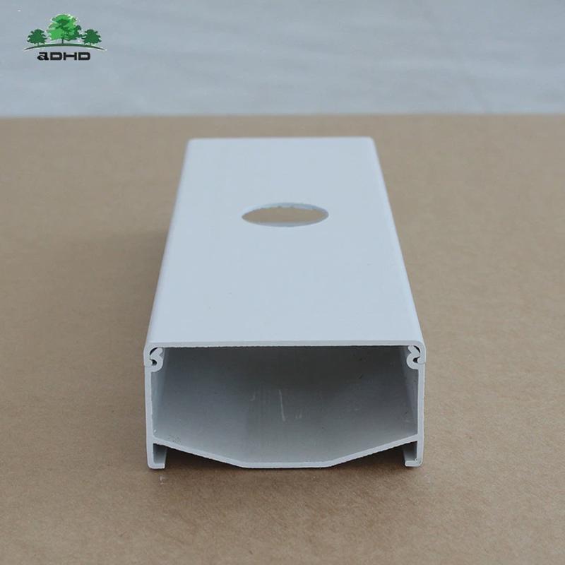 大棚水培种植水培蔬菜水培管道式平底带盖儿白色pvc管方管