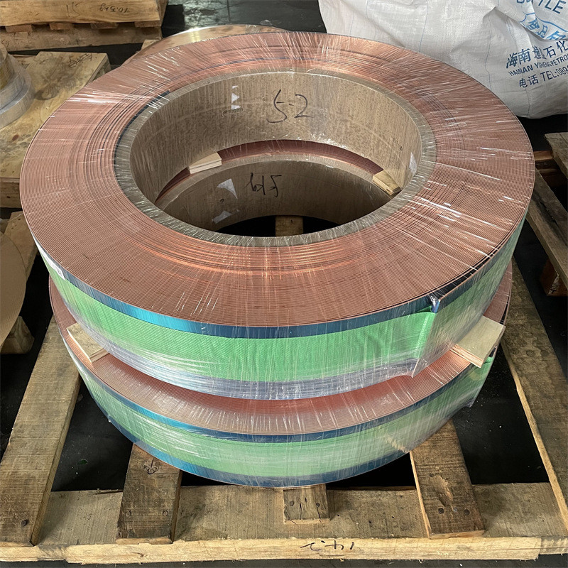 t2紫铜带红c1100铜片铜箔c101c1020tu2电力冶金用无氧铜带