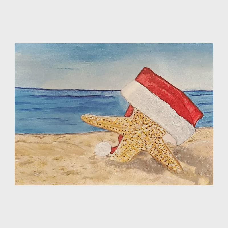 现代简约手绘肌理画抽象艺术客厅装饰画海卡通横幅卧室儿童房挂画