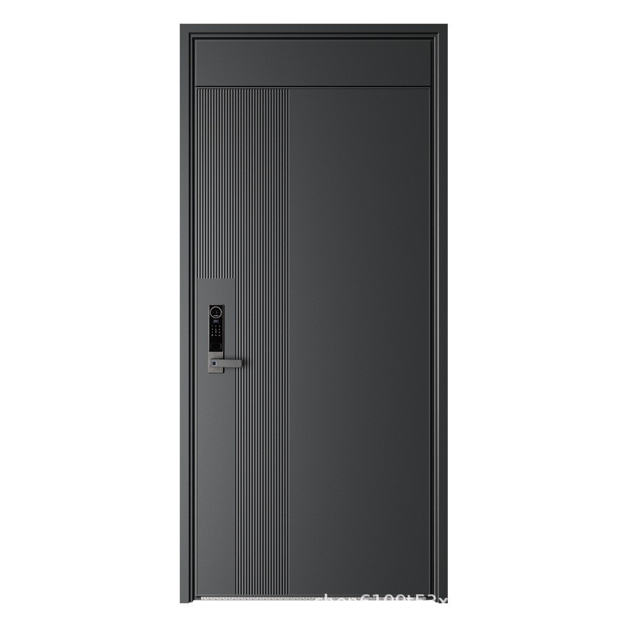 热销入户门精雕铸铝门甲级防盗门别墅大门锌合金非标大门进户门