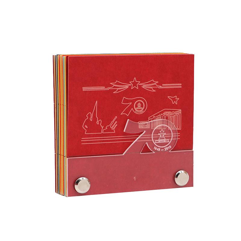 清水寺景区建筑立体便签本新款礼品LOGO名字景面3D便签工厂定制