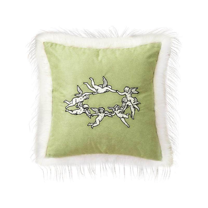 沙发抱枕复古高级感客厅靠枕轻奢办公室护腰靠背垫飘窗样板间装饰