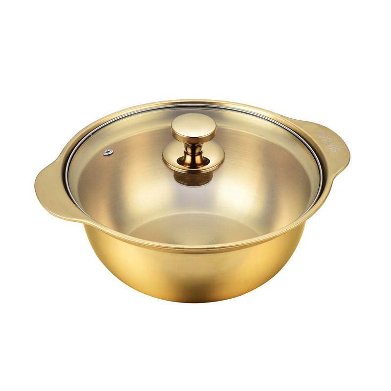 韩式304加厚不锈钢双耳盆加深火锅盆带盖锅家用打蛋圆形多用新品,家装主材,台上艺术碗盆,淘宝优惠券,粉丝福利购,淘宝优惠卷