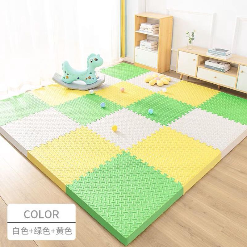 泡沫地垫加厚家用联宝宝爬爬垫拼接地板垫子卧室学步爬行微严