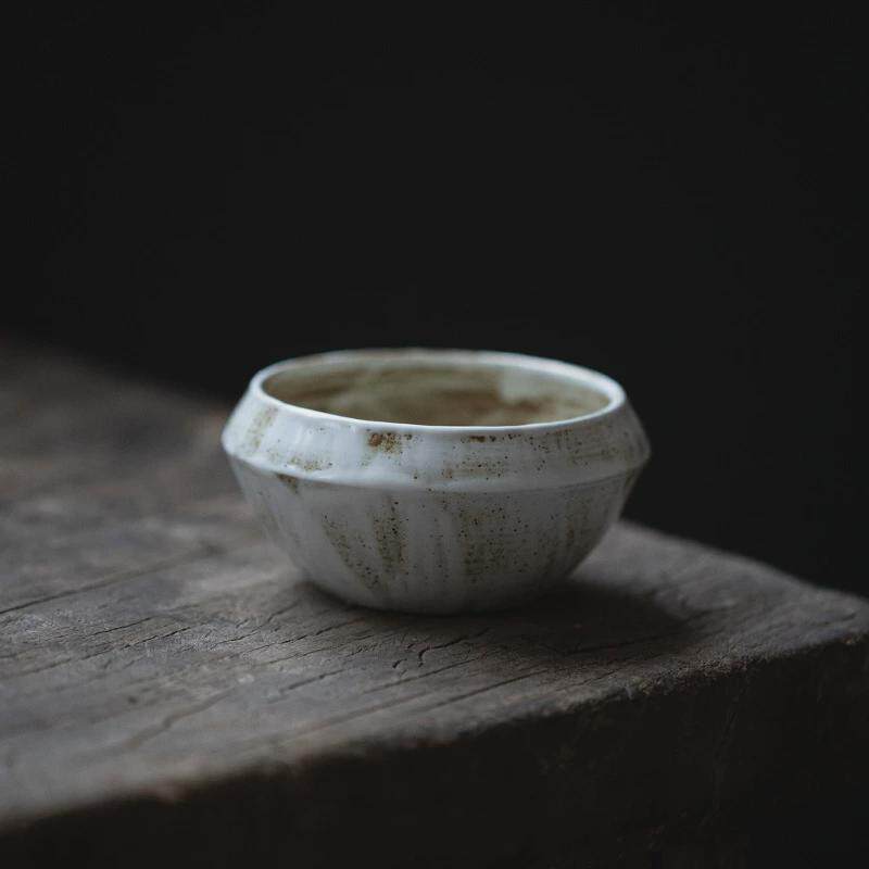 粉引茶洗陶瓷手工建水杯洗笔洗桌面茶渣缸废茶水桶茶具