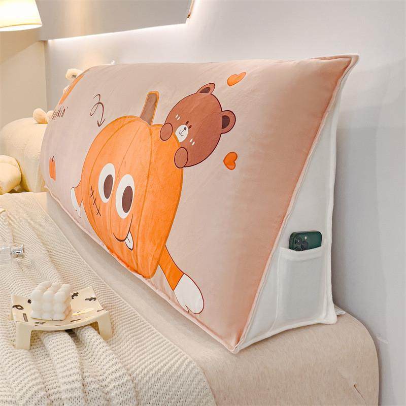 三角儿童床上靠枕榻榻米软包可拆洗床头靠垫护腰卧室双人床靠背垫,居家布艺,靠垫/抱枕,淘宝优惠券,粉丝福利购,淘宝优惠卷