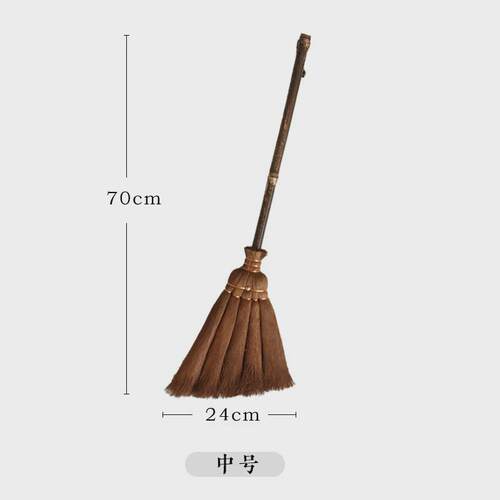 手工棕榈扫把小号儿童扫把家用扫地笤帚多用途直供扫帚工厂清洁