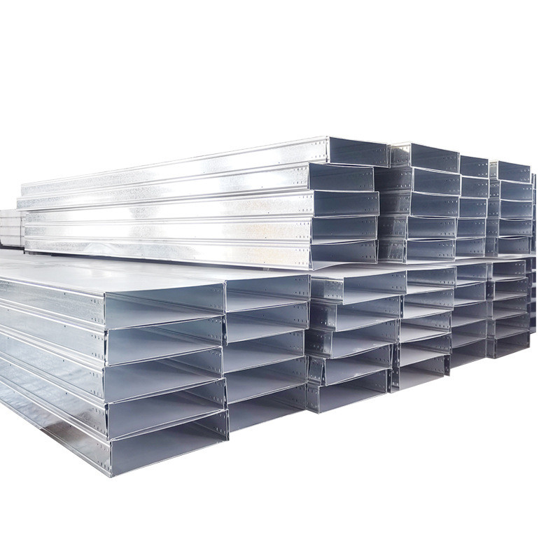 大跨距电缆式热镀锌梯桥架   热浸锌镀锌槽式桥架生产厂家