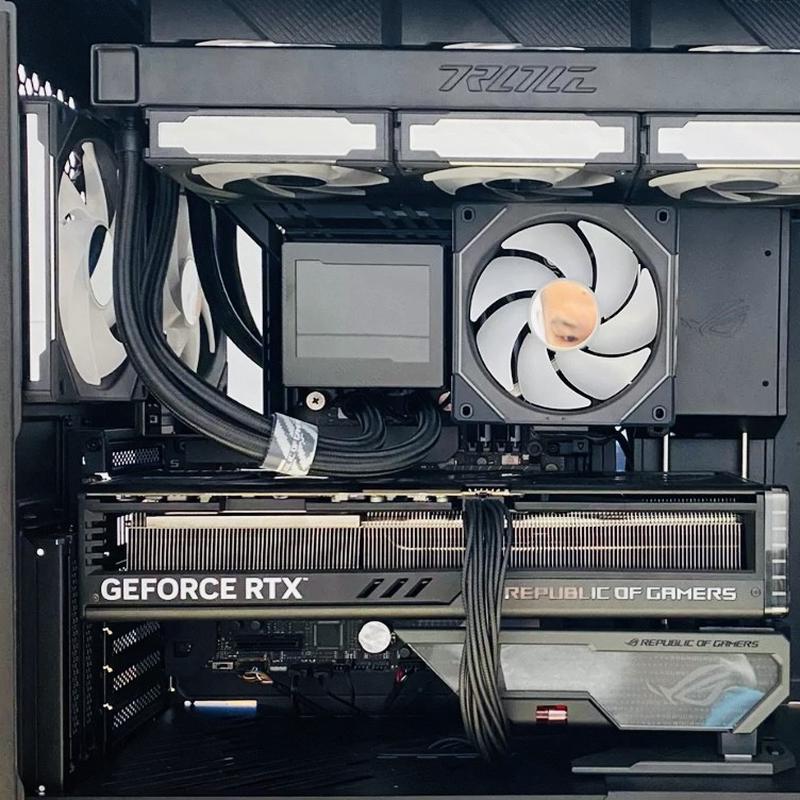 ATX MATX ITX 万能内存散热支架（无风扇）兼容4 6 12cm标准风扇