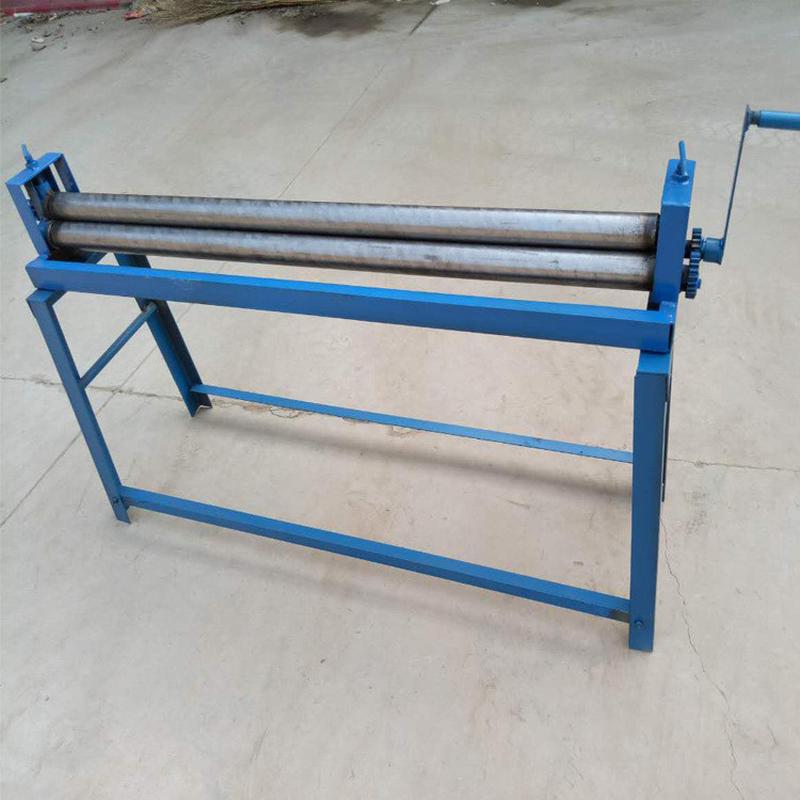 工程电动铁皮卷圆机铝皮卷筒设备保温手动压边机铝板滚圆卷板机