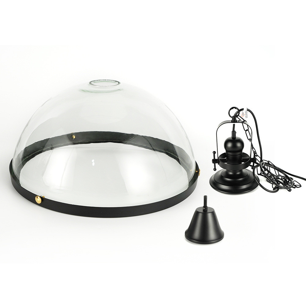 黑尼斯灯具1.2米吊链可调节复古玻璃吊灯欧美室内单头吊灯