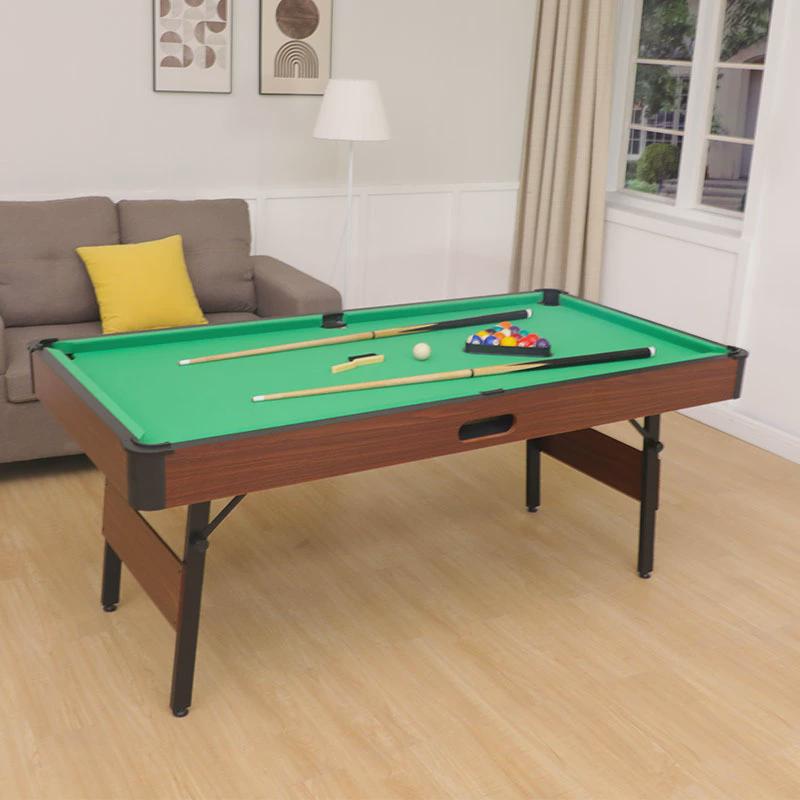 家用儿童可折叠台球桌室内美式黑八多功能三合一成人桌球台