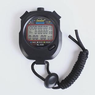 秒表多功能运动电子工厂田径跑步计时器三排多道防水裁判教练跑表