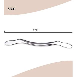 筋膜刀刮痧按摩养生板肌肉背部腿部全身通用不锈钢金属擀筋棒