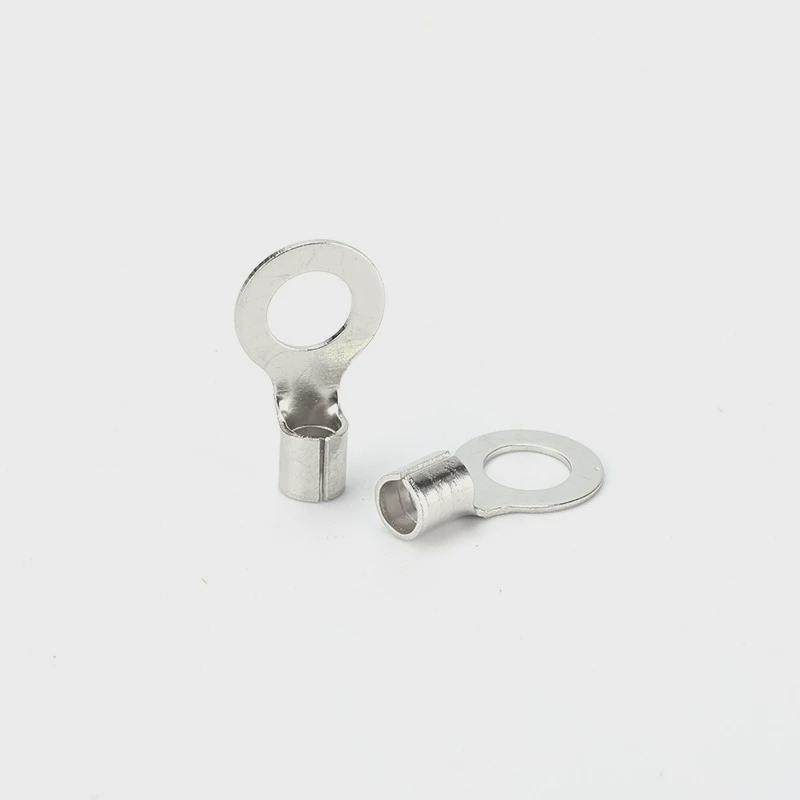 ot4-8ot端头压接线端子线鼻子铜鼻子圆形裸冷2.5/4/6/10平方压线,五金/工具,低频连接器电缆组件,淘宝优惠券,粉丝福利购,淘宝优惠卷