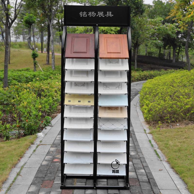 展示精钢烤漆橱柜展示架免漆衣柜门样板移门陈列架展柜展具直供