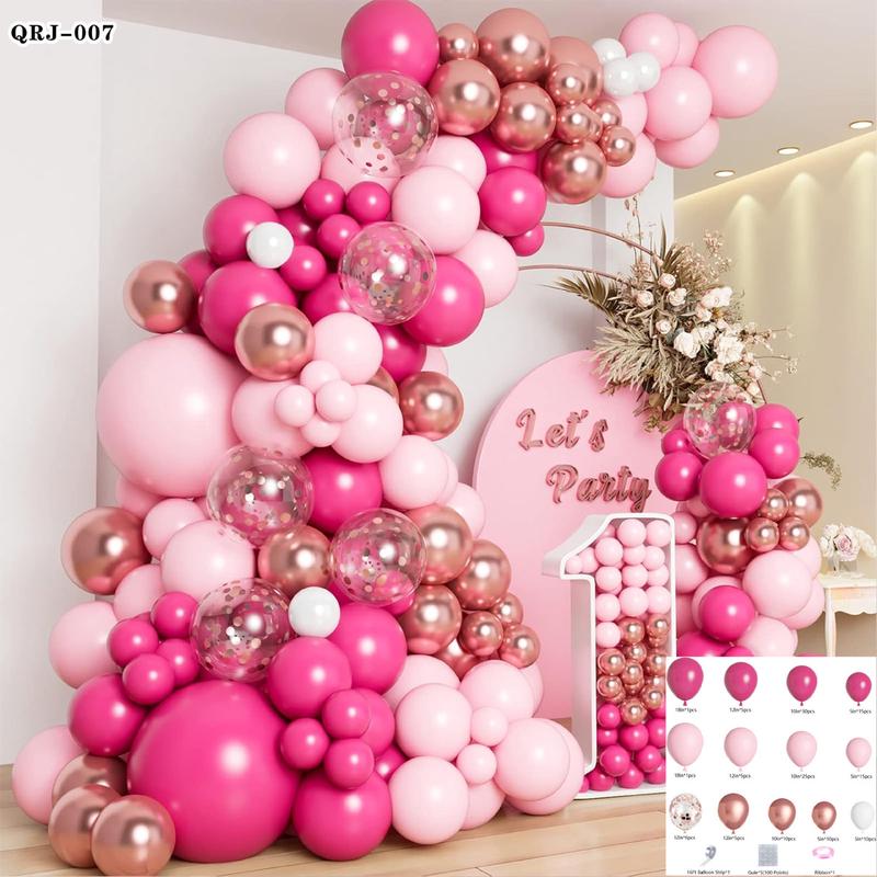 情人节气球布置套餐婚庆气球拱门婚礼生日派对装饰气球亮片气球