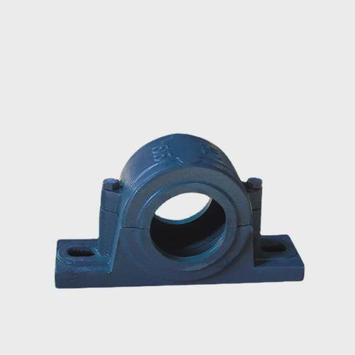 剖分式农机设备铸铁轴承座瓦盒轴承座矿用输送机滚筒重型轴承座