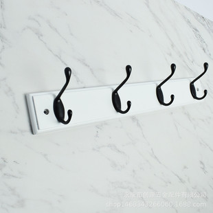 新款衣帽钩壁挂墙壁挂衣架衣勾衣帽墙壁衣柜排钩墙面试衣间挂衣钩