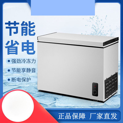 冰柜小型小冰柜家用冷冻冷藏两用大容量保鲜商用冷柜