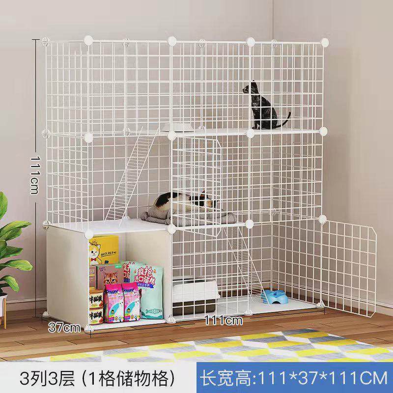带猫笼子储物格超大空间家用宠物用品空笼猫屋猫咪别墅窝三层猫柜,宠物/宠物食品及用品,猫笼子/猫别墅,淘宝优惠券,粉丝福利购,淘宝优惠卷