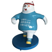 方主题玻璃钢主题场馆ip卡通雕塑摆件巽寮熊景区圳定点商业美陈