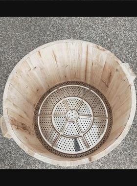 热销7oxw批发木桶饭蒸饭饭商用大号煮酒木甄杉木蒸桶家用带盖桶蒸