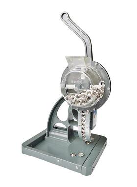 六渡条幅旗帜布半自动打扣机不挂丝喷绘布展架扣眼机kt板打扣机