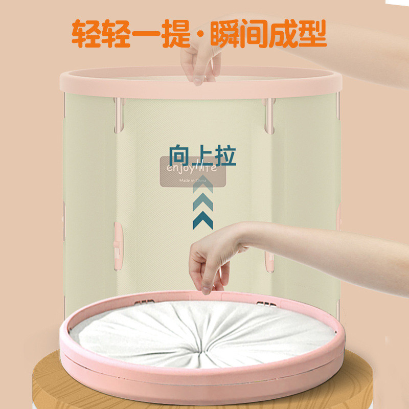 泡澡桶大人折叠洗澡桶儿童家用全身日式浴缸洗澡盆沐浴桶成人神橚