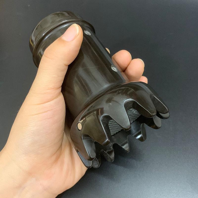 玄黄砭石艾灸罐刮痧一体家用温灸仪手持艾灸工具头疗养生抚阳罐